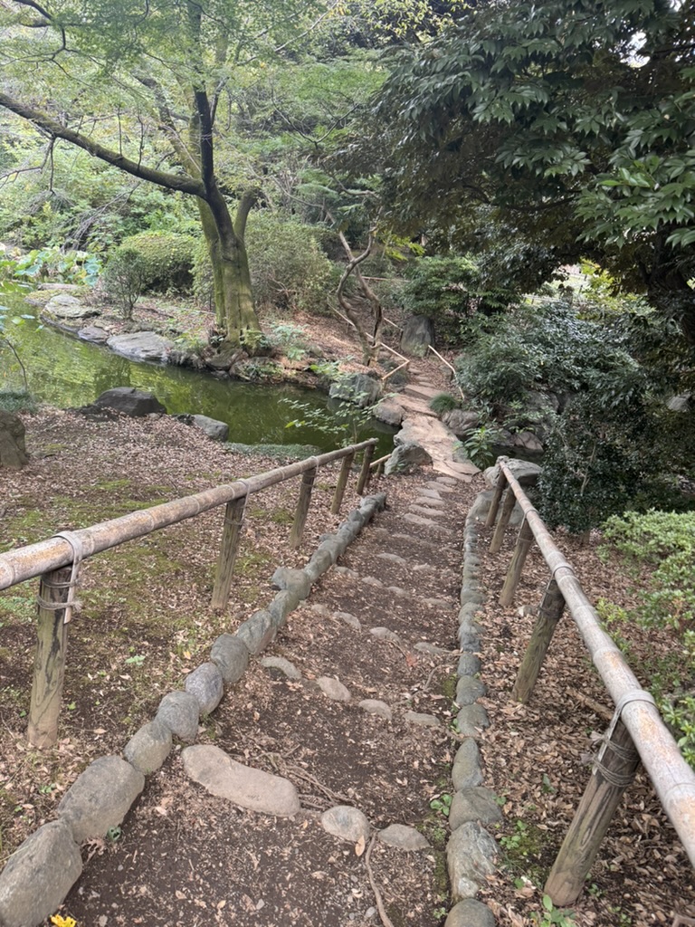 found this peaceful trail near the tokyo national museum - christina's shot of the traditional japanese garden path shows why ueno park is such a PERFECT escape from the city bustle