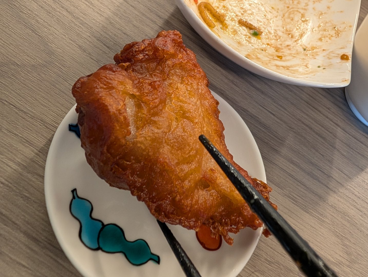 lunch break near kyoto city hall - chuck's first karaage and he's now OBSESSED