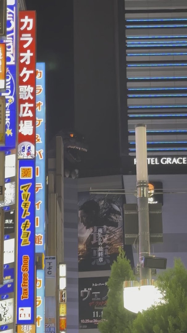 late night wandering through shinjuku's entertainment district - those neon signs are EVERYWHERE