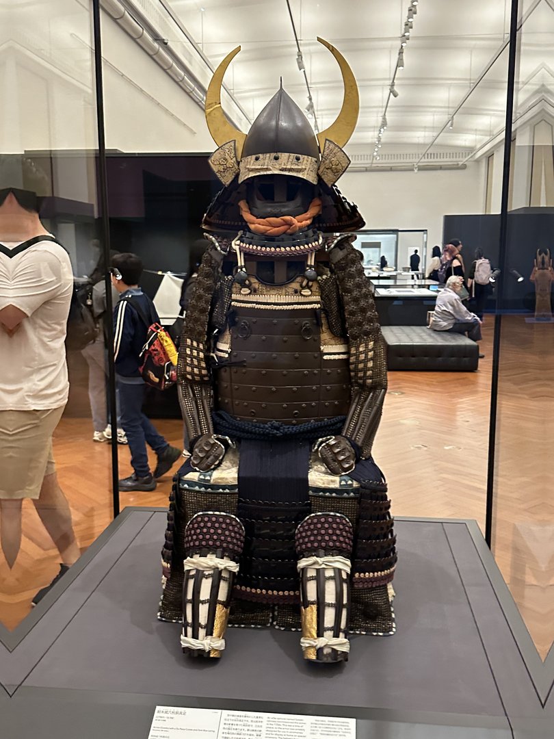 checking out this EPIC samurai armor at the tokyo national museum. dan's inner history nerd is totally geeking out right now.