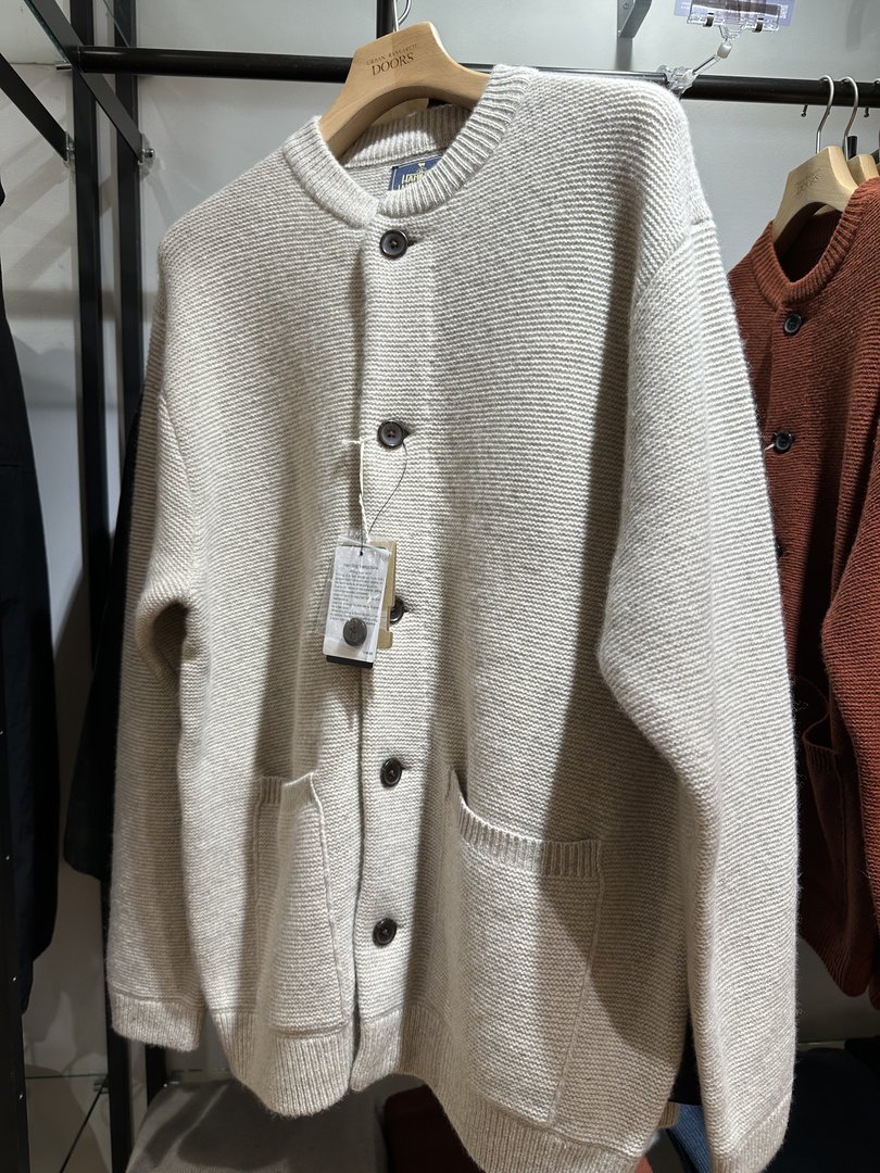 shopping for winter layers at a boutique near kichijoji station - these japanese sweaters are WAY nicer than anything we can get back home