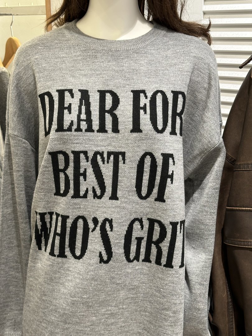 spotted this PERFECT sweater at a shop in shibuya that basically sums up my entire wardrobe aesthetic